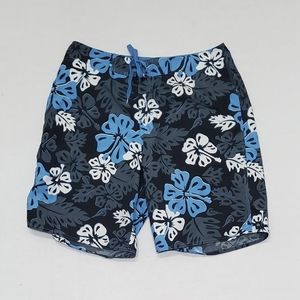 Quiksilver Men 34 Hawaiian flower board shorts